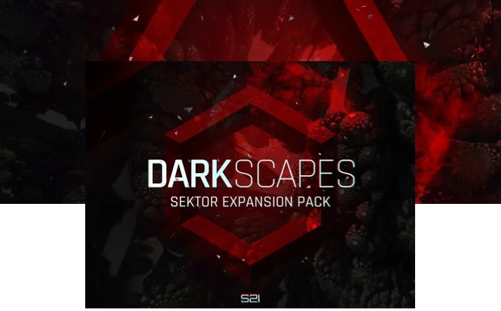 Ocean Swift Synthesis「Darkscapes」ダークで幻想的なサウンドスケープやシネマティックサウンドを収録したSektor向け拡張プリセットパック|DTMプラグインセール