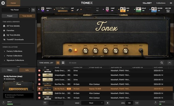 IK Multimedia「TONEX Royal 45 Legends」希少なヴィンテージアンプ3台を精密モデリングし、クラシックロックの本物のトーンと弾き心地を再現するギター音源コレクション|DTMプラグインセール