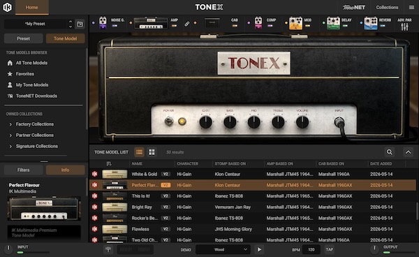 IK Multimedia「TONEX Royal 45 Legends」希少なヴィンテージアンプ3台を精密モデリングし、クラシックロックの本物のトーンと弾き心地を再現するギター音源コレクション|DTMプラグインセール