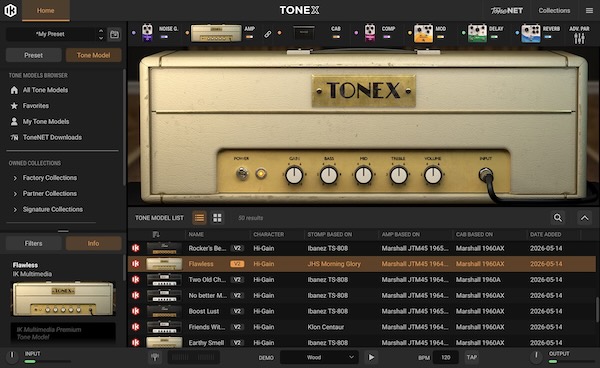 IK Multimedia「TONEX Royal 45 Legends」希少なヴィンテージアンプ3台を精密モデリングし、クラシックロックの本物のトーンと弾き心地を再現するギター音源コレクション|DTMプラグインセール