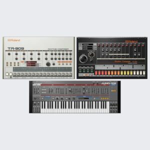 Roland「Legends Bundle」TR-808・TR-909・JUNO-106の伝説的サウンドをDAWで再現できるRoland公式ソフトウェアバンドル｜DTMプラグインセール