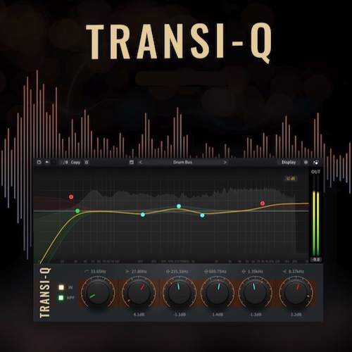 Three-Body Technology「Transi-Q」ドラムやパーカッションのアタックを維持しながら精密な音作りができるトランジェント特化EQ｜DTMプラグインセール