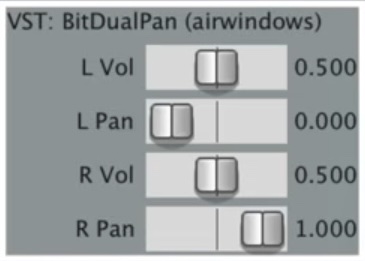 Airwindows「BitDualPan」ビットシフト方式によってデジタル演算を極限まで削減した実験的デュアルパンプラグイン|DTMプラグインセール