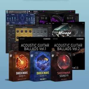 「June Mega Bundle」重厚なアナログシンセサウンドと高品質な効果音ライブラリをまとめて導入できるオールインワン制作バンドル｜DTMプラグインセール