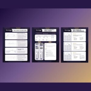 Mastering.com「Mixing & Mastering Cheat Sheet Binder (Digital)」EQ・コンプレッサー・リバーブ・ボーカルミックスの判断に迷わなくなる30ページの実践ガイド｜DTMプラグインセール