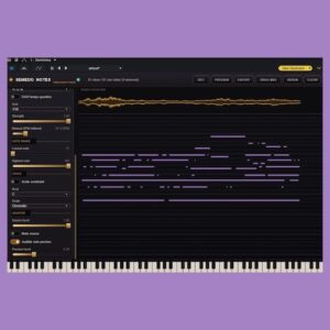 Semedo Audio「semedo NOTES」ギターやボーカル、ピアノの演奏をMIDIデータへ変換できるオーディオ・トゥ・MIDIプラグイン｜DTMプラグインセール