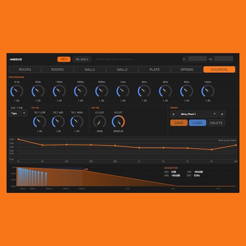 OTODESK「Ambience」16チャンネルFDNと高度な音響アルゴリズムを採用した本格空間シミュレーションリバーブ｜DTMプラグインセール