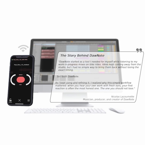 FKFX Audio「DawNote Free」外出先でミックスを聴きながら気付いた改善点やアイデアを、そのままDAWへ持ち帰れる無料ツール｜DTMプラグインセール