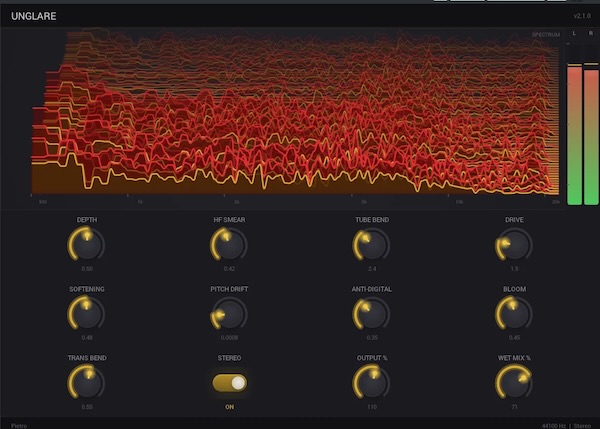 Automaton41「Unglare」EQで高域をカットせずに音の明るさや抜け感を維持したまま聴きやすいサウンドへ整えるプラグイン｜DTMプラグインセール