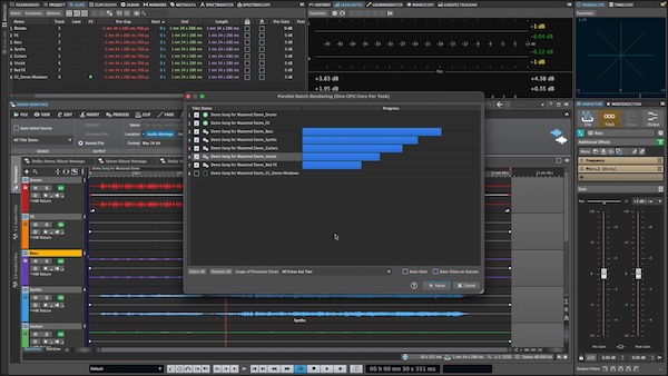 Steinberg「WaveLab 13」編集・ミックス・マスタリングを一括管理!Dolby Atmosマスタリングに対応した業界標準のオーディオ編集&マスタリングDAW
