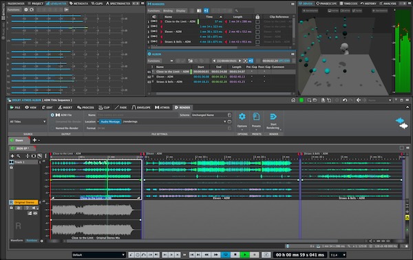 Steinberg「WaveLab 13」編集・ミックス・マスタリングを一括管理!Dolby Atmosマスタリングに対応した業界標準のオーディオ編集&マスタリングDAW