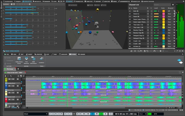 Steinberg「WaveLab 13」編集・ミックス・マスタリングを一括管理!Dolby Atmosマスタリングに対応した業界標準のオーディオ編集&マスタリングDAW