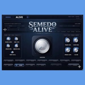 Semedo Audio「josé semedo ALIVE」音に動き・広がり・奥行きを加えてサウンドを生き生きと演出できるクリエイティブマルチエフェクト｜DTMプラグインセール
