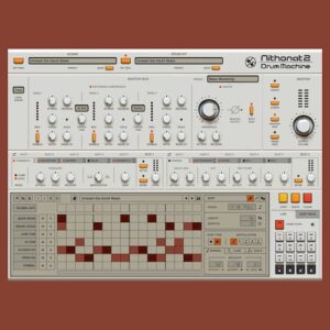 D16 Group「Nithonat 2」伝説のTR-606サウンドを完全再現し、現代的機能で進化したヴィンテージドラムマシンプラグイン｜DTMプラグインセール