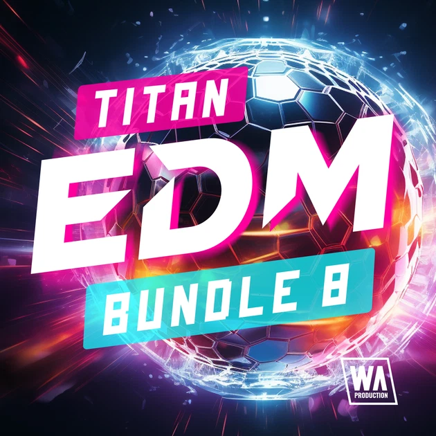W. A. Production「Titan EDM Bundle 8」25種類のコンストラクションキットや279種類のプリセットを収録したEDM・Future Rave向け大容量制作バンドル｜DTMプラグインセール