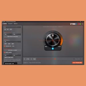 VybeCode Software「StripKit」1枚の透過PNGからオーディオプラグイン用フィルムストリップを自動生成できるオープンソースのGUI素材制作ツール