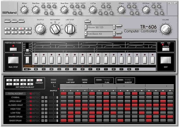 Roland「TR-606」ACBモデリングでアナログ回路まで再現し、現代的機能とハードウェア連携で進化したソフトウェアリズムコンポーザー｜DTMプラグインセール