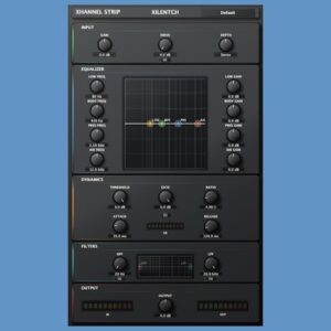 Xilentch「Xhannel S」EQ・コンプレッサー・フィルター・サチュレーションを1つに集約したオールインワンチャンネルストリップ｜DTMプラグインセール