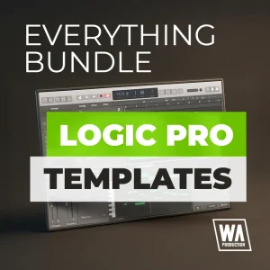 W. A. Production「Everything Bundle: Logic Pro Templates」39種類の完成度の高いLogic Proテンプレートを収録し、アレンジ・ミックス・サウンドデザインを実践的に学べる総合制作バンドル｜DTMプラグインセール