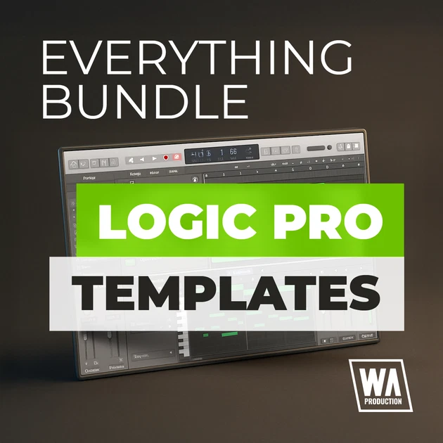 W. A. Production「Everything Bundle: Logic Pro Templates」39種類の完成度の高いLogic Proテンプレートを収録し、アレンジ・ミックス・サウンドデザインを実践的に学べる総合制作バンドル｜DTMプラグインセール
