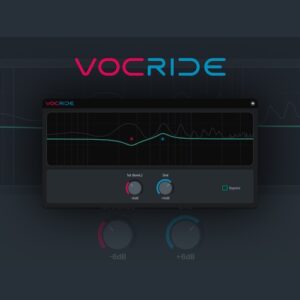 nClear「VOCRIDE」ボーカルの基音と倍音を自動追従しながら厚み・存在感・明瞭感を自然に調整できるハーモニックEQ｜DTMプラグインセール