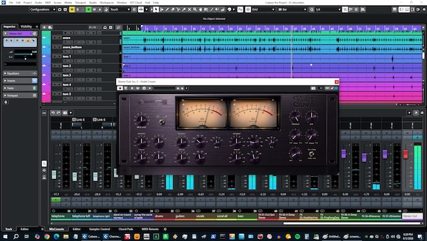 M Media Audio「Violet Crown」3バンドEQとRMSコンプレッサーを搭載し、ミックス全体に自然なまとまりと厚みを加えられるバスコンプレッサー|DTMプラグインセール