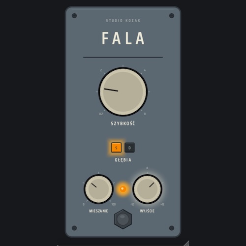 Studio Kozak「FALA」アナログ機材特有の揺らぎや温かみを再現できるヴィンテージBBDコーラスプラグイン｜DTMプラグインセール