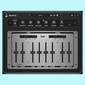 AudioThing「Mantis」ヴィンテージBBD回路を忠実に再現し、ダークで温かみのあるアナログエコーを生み出すディレイエフェクト｜DTMプラグインセール