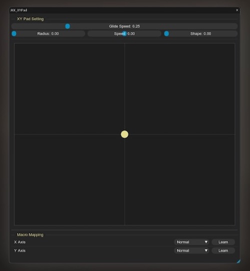 Junki Kim「JKK_XYPad」REAPERで複数のパラメータを同時に操作できる高機能XYパッドスクリプト｜DTMプラグインセール