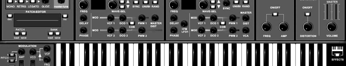 TubeOhm Instruments「VA-SYNTH、BRUNO、VOC2、JEANNIEなど」30年以上の開発実績を持つメーカーが手掛ける無料音源とDIYシンセサイザー｜DTMプラグインセール