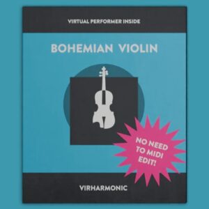 VIRHARMONIC「Bohemian Violin V4」鍵盤だけで“本物のバイオリン演奏”を再現！トゥルーレガートと膨大なサンプルで圧倒的なリアリズムを実現したソロバイオリン音源｜DTMプラグインセール