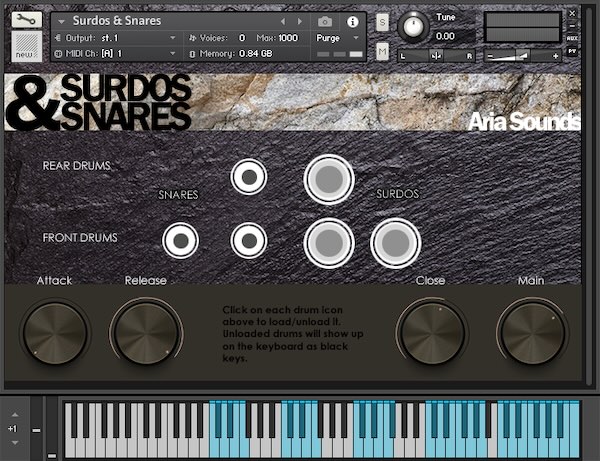Aria Sounds「Drums & Percussion Bundle」重厚なアンサンブルドラムから民族打楽器まで収録した映画音楽・ゲーム音楽向けシネマティックパーカッション音源｜DTMプラグインセール