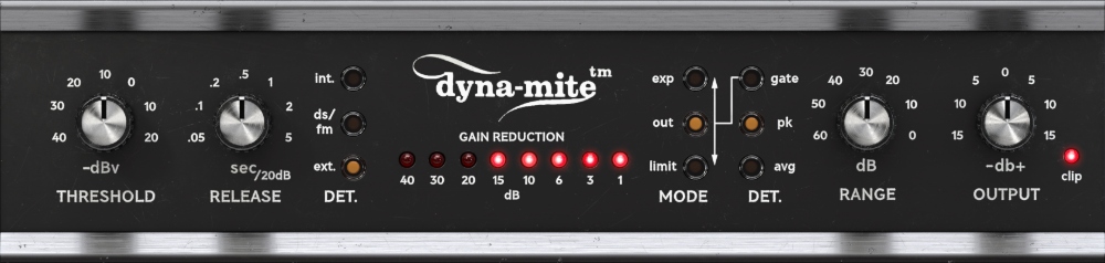 Softube「Valley People Dyna-mite」スネアのパンチ強化からボーカルの潰しまで対応！コンプからゲート、ダッキングまで網羅する“万能ダイナミクスツール｜DTMプラグインセール