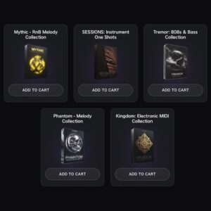 Cymatics「Livestream Gifts」R&Bメロディ・808ベース・MIDIデータなど音楽制作に役立つ5種類の無料特典｜DTMプラグインセール