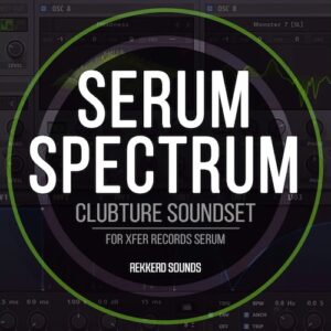 Rekkerd Sounds「Serum Spectrum」110種類のプリセットとカスタムウェーブテーブルを収録したEDM向けSerumサウンドセット｜DTMプラグインセール