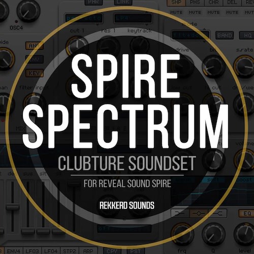 Rekkerd Sounds「Spire Spectrum」トランスやプログレッシブハウス、ビッグルーム制作で活躍する76種類の高品質サウンドを収録したSpire用プリセット集｜DTMプラグインセール