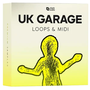 Clark Pro Audio「Free UK Garage Loops & MIDI Pack」UK Garageスタイルのドラムループ・メロディループ・MIDIを収録した制作向けサンプルパック｜DTMプラグインセール