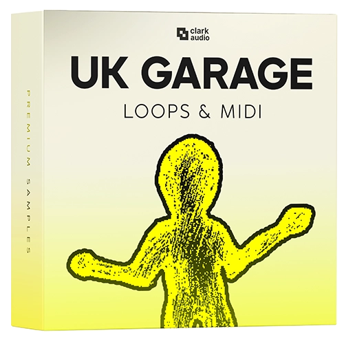 Clark Pro Audio「Free UK Garage Loops & MIDI Pack」UK Garageスタイルのドラムループ・メロディループ・MIDIを収録した制作向けサンプルパック｜DTMプラグインセール