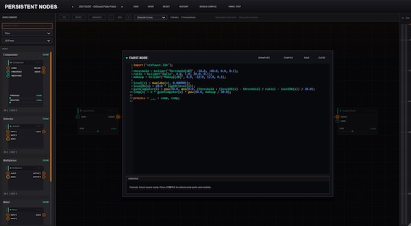 KageProduction「Persistent Nodes BETA」ノード接続で自由なエフェクトチェーンを作れる、ノードベースのサウンドデザインプラットフォーム｜DTMプラグインセール