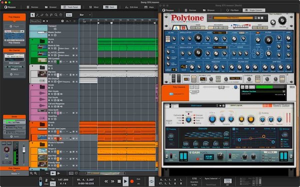 Reason Studios「Reason+ (Annual Subscription)」Reason DAW・Reason Rack・豊富な音源とエフェクトをまとめて利用できる音楽制作サブスクリプション｜DTMプラグインセール