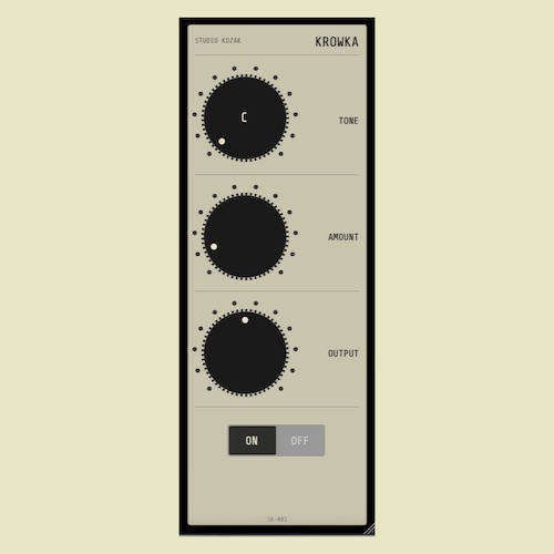 Studio Kozak「SK Krowka」EQで周波数を削らずに低中域の混雑感を整理できるユニークなMid/Sideフェーズプロセッサー｜DTMプラグインセール