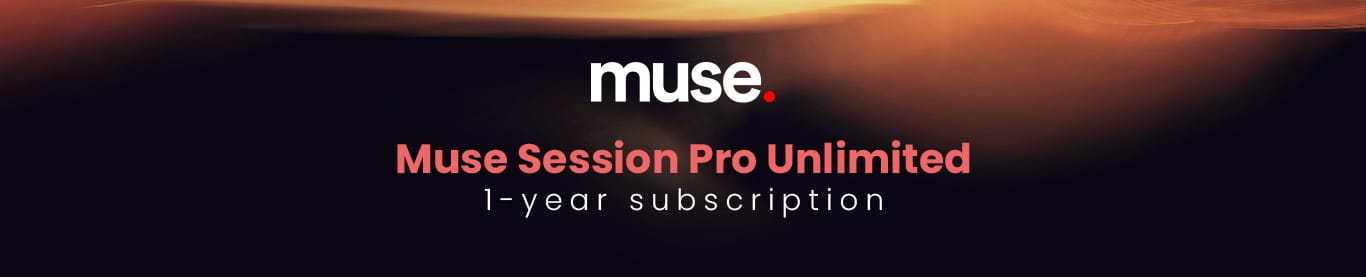 Muse「Muse Session Pro Unlimited（1 Year Subscription）」離れた場所にいるミュージシャンやクライアントと高音質で共同制作できるリモート音楽制作プラットフォーム｜DTMプラグインセール