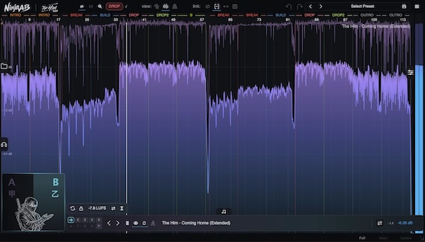 The Him DSP「Ninja AB」セクションごとに正確比較！リファレンス精度を極限まで高める次世代リファレンスワークフロー｜DTMプラグインセール