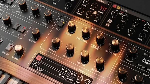 GForce Software「Prophet~5」音楽史を変えた伝説のシンセが公式プラグインとして完全復活!ヴィンテージサウンドと最新モジュレーション機能を兼ね備えたアナログシンセ|DTMプラグインセール
