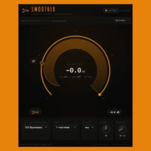 KReative Studio「Smoother」オーケストラ音源のダイナミクス表現をより滑らかにし、繊細なフェードアウトを実現するプラグイン｜DTMプラグインセール