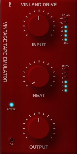 Shadaloo Audio DSP「Vinland Drive」テープマシン特有の温かみや揺らぎ、自然なコンプレッション感まで再現できるビンテージテープエミュレーター｜DTMプラグインセール