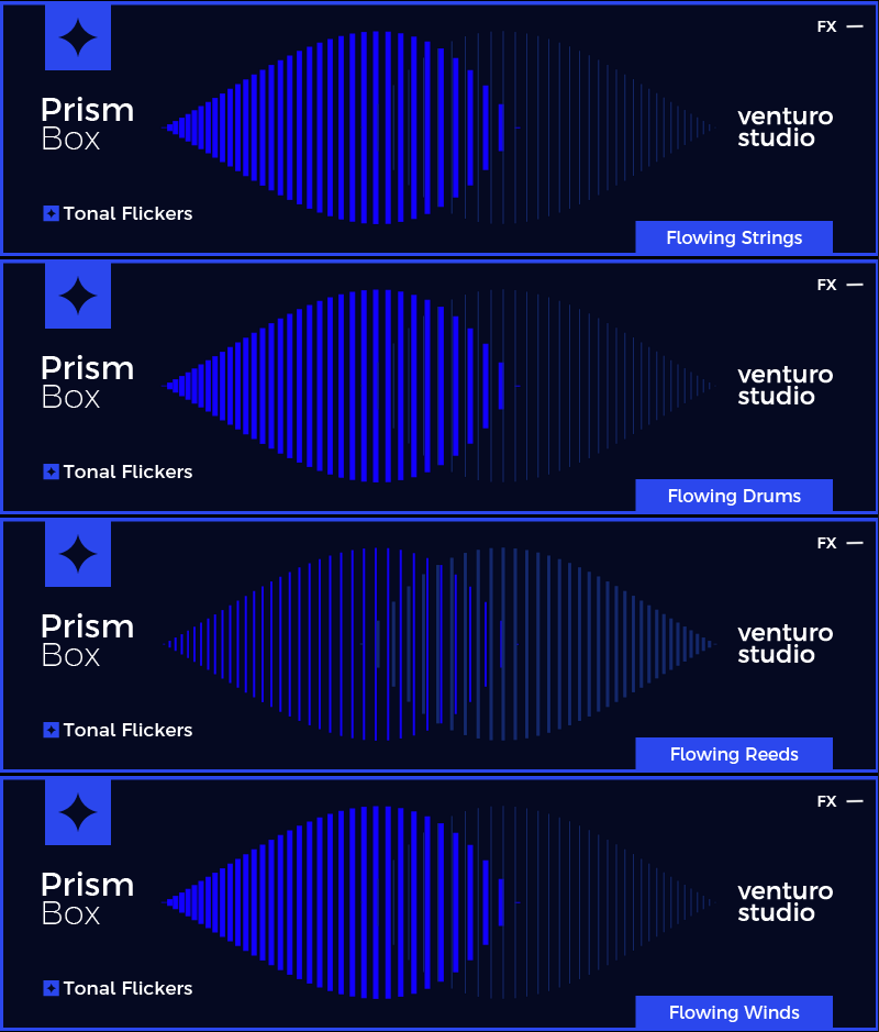 Thomas「Prism Box – Tonal Flickers」Mod Wheelで3つのレイヤーが滑らかに変化するアンビエント・シネマティック向けKontaktライブラリ｜DTMプラグインセール