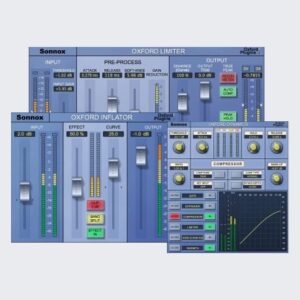 Sonnox「Mix Bus Loudness Bundle」音圧と存在感を高めながらダイナミクスも維持できる（Oxford Inflator・Limiter・Dynamics）ミックス＆マスタリング向けプラグインバンドル｜DTMプラグインセール