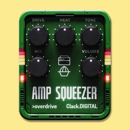 Clack.DIGITAL「Amp Squeezer」歪みの重心を低域から高域まで自在にコントロールできる次世代オーバードライブ｜DTMプラグインセール