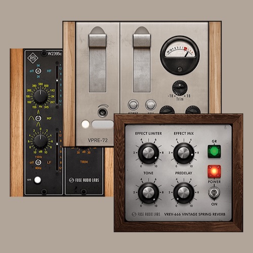 Fuse Audio Labs「Free Studio Bundle」EQ・真空管プリアンプ・スプリングリバーブを無料で使えるアナログ系プラグインバンドル｜DTMプラグインセール